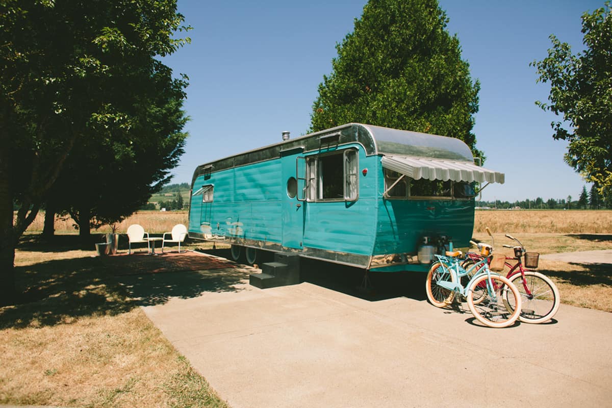 Vintage Trailer Oregon Glamping 