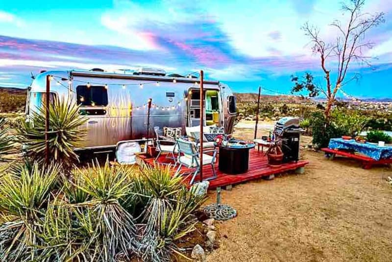 Glamping Joshua Tree Airstream Adventure