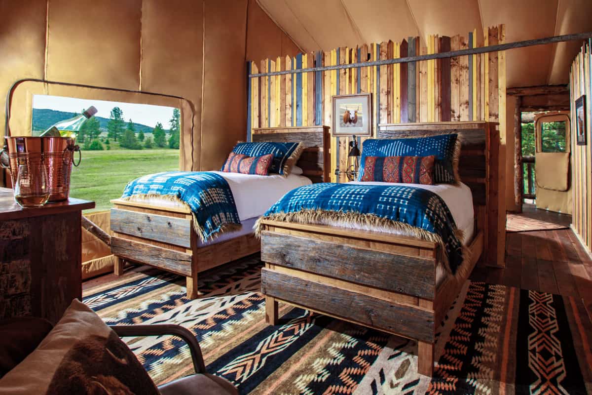 Resort at Paws Up Montana Glamping