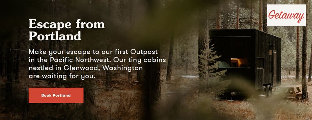 Getaway ad oregon