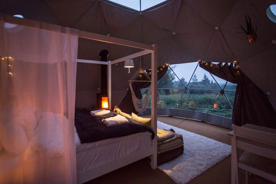 Ekopod glamping cornwall