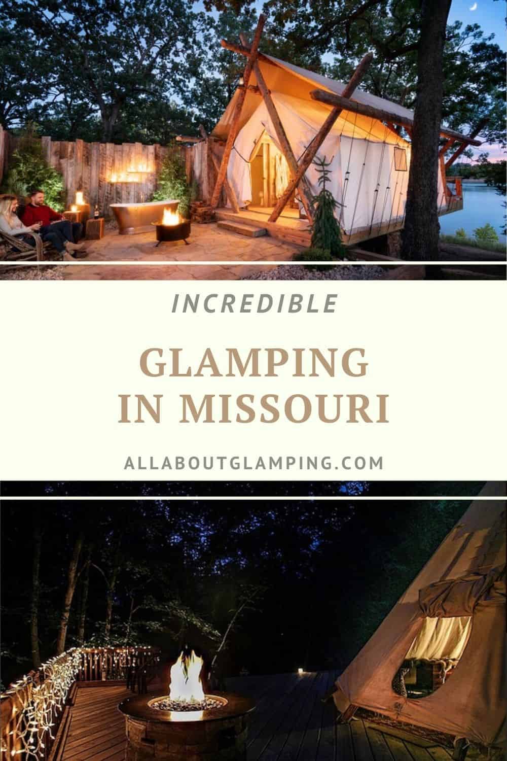 Glamping in Missouri