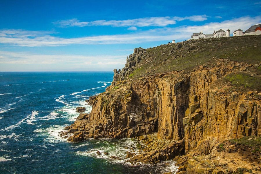 lands end glamping Cornwall Poldark