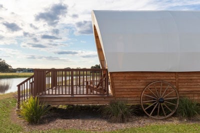 Westgate River Ranch Glamping Florida Covered Wagon