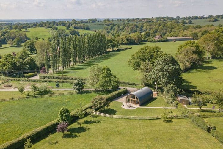 The Nissen Luxury Kent Glamping Pod
