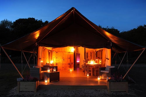 Wild Luxury Glamping in North Norfolk wildcamp
