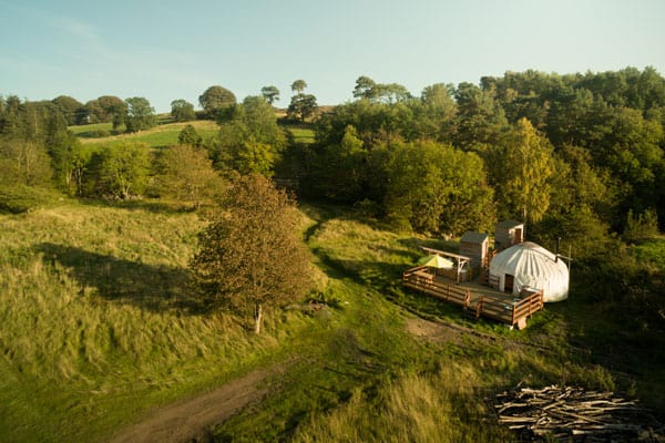 Hadrian’s Wall Yurt Northumberland