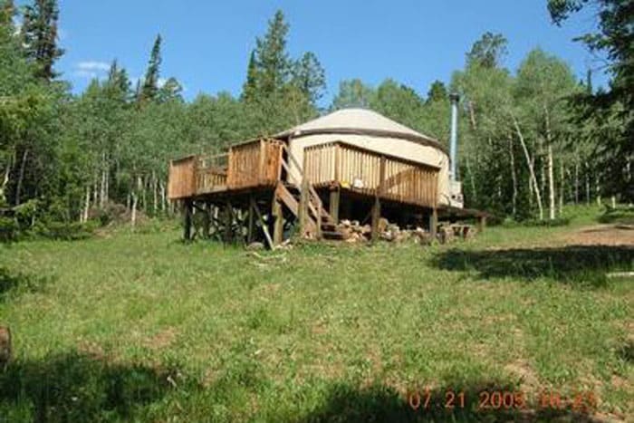 Grizzley Ridge Yurt in Utah