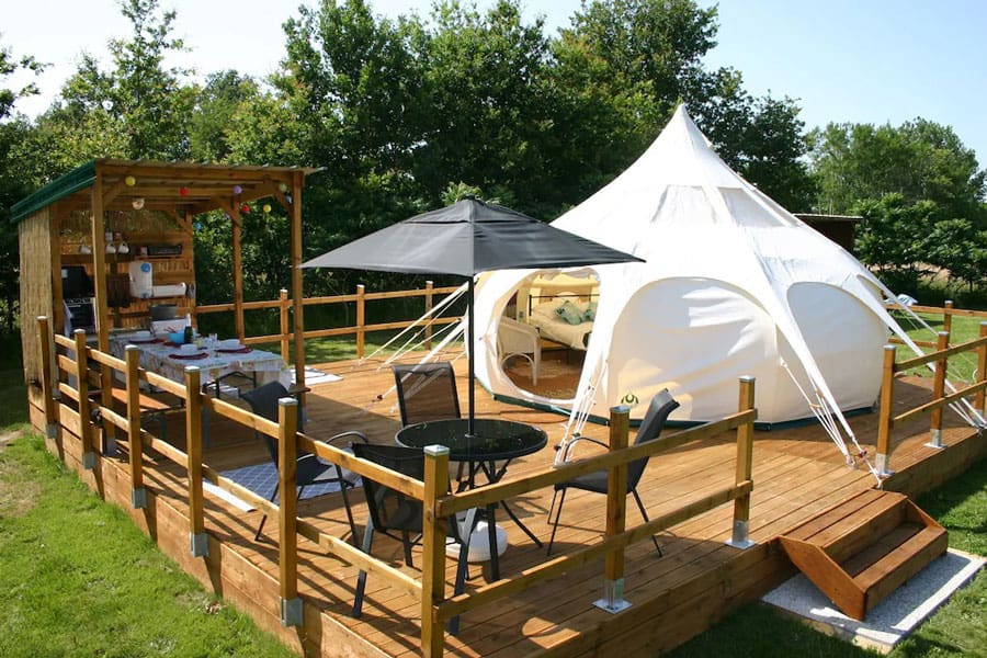 4 Berth Glamping Tent in Dordogne