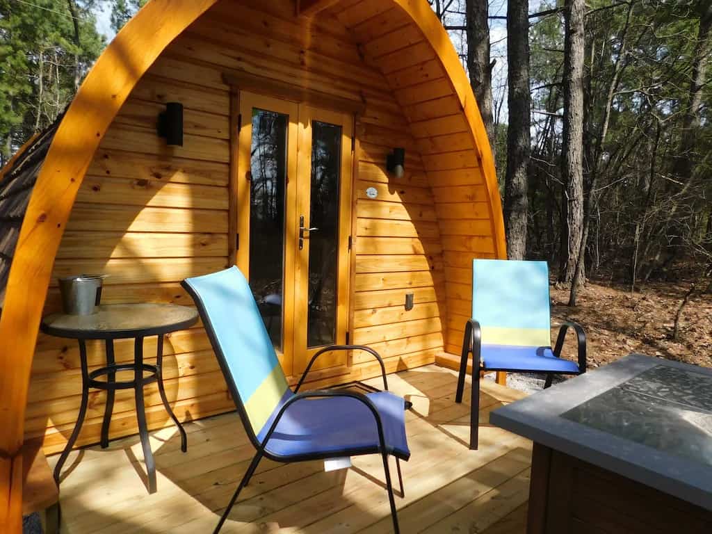 arkansas Glamping pods
