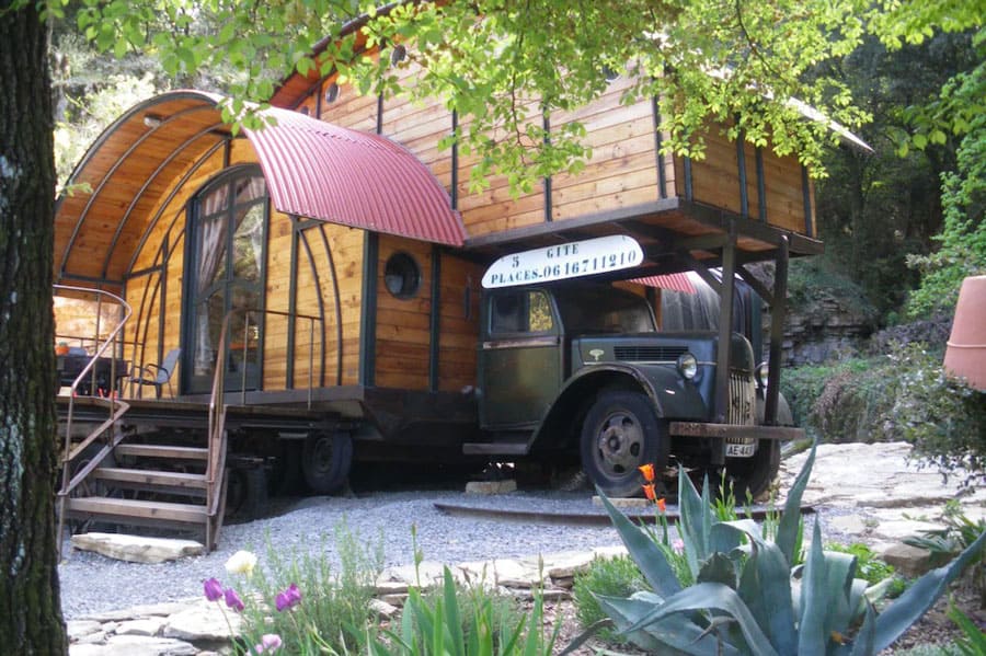 Glamping France in a Tiny House