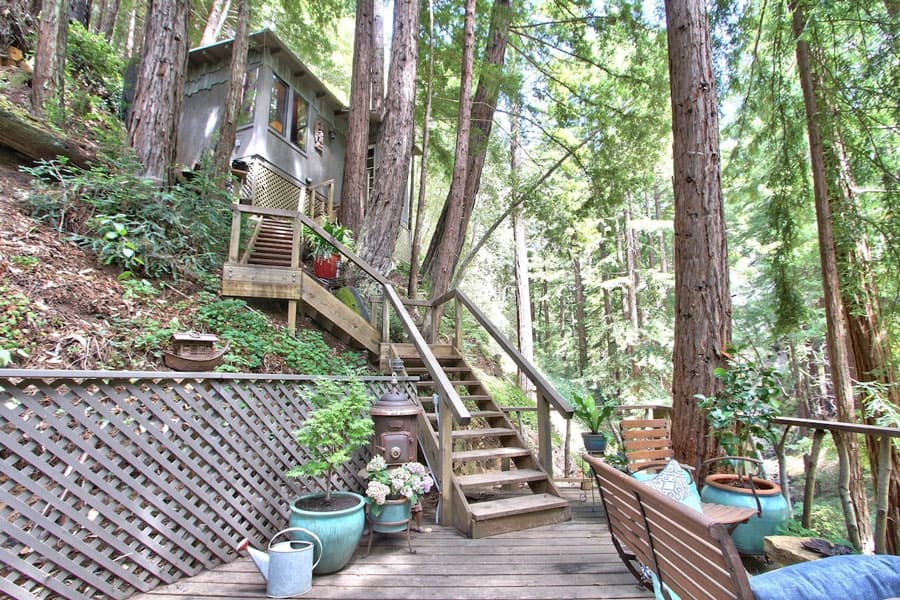 Glamping Big Sur in the Little House in the Redwoods