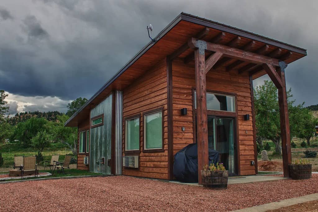 zion glamping tiny home