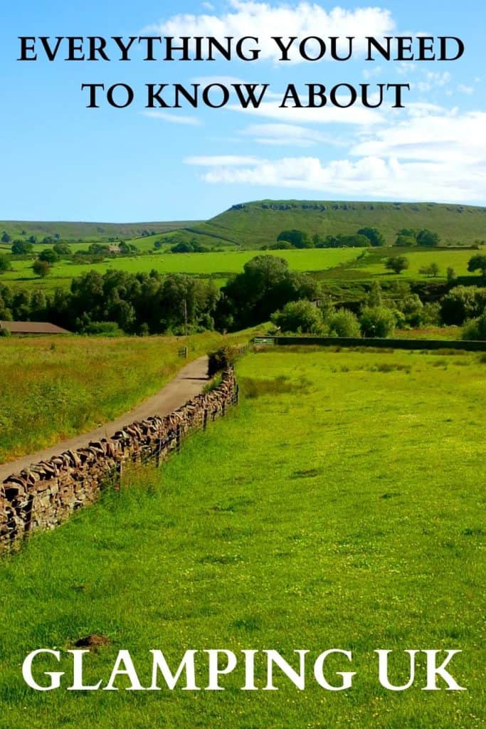 Glamping in UK is a popular holiday. This UK glamping guide gives an overview of the best areas for posh camping in England, Wales & Scotland. #glampinguk #glampingengland #glampingscotland #glampingwales
