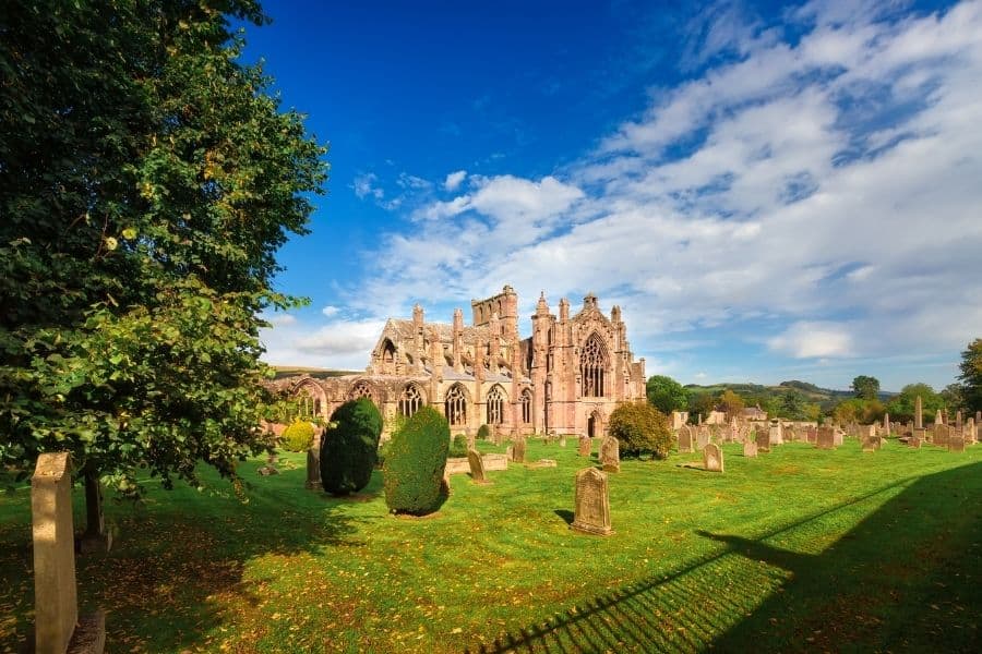 Melrose Abbey Scotland