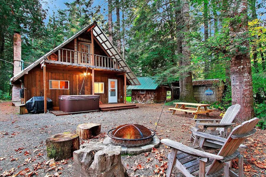 Mount Rainier Cabin in Washington