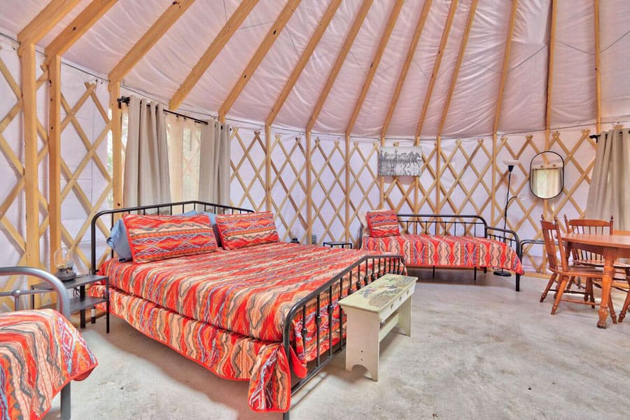 The Driftwoods Texas Yurt