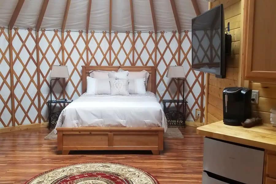 Yellowstone Yurt Experience