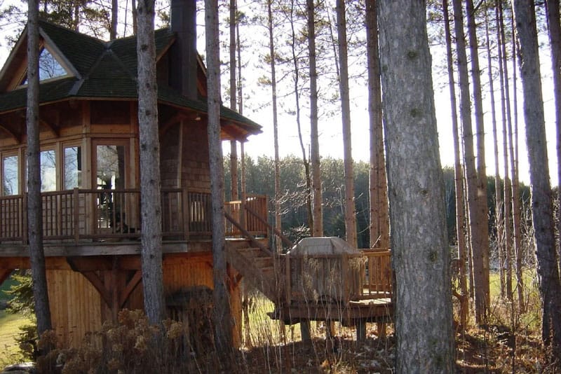 Glamping Ontario Treehouse Getaway