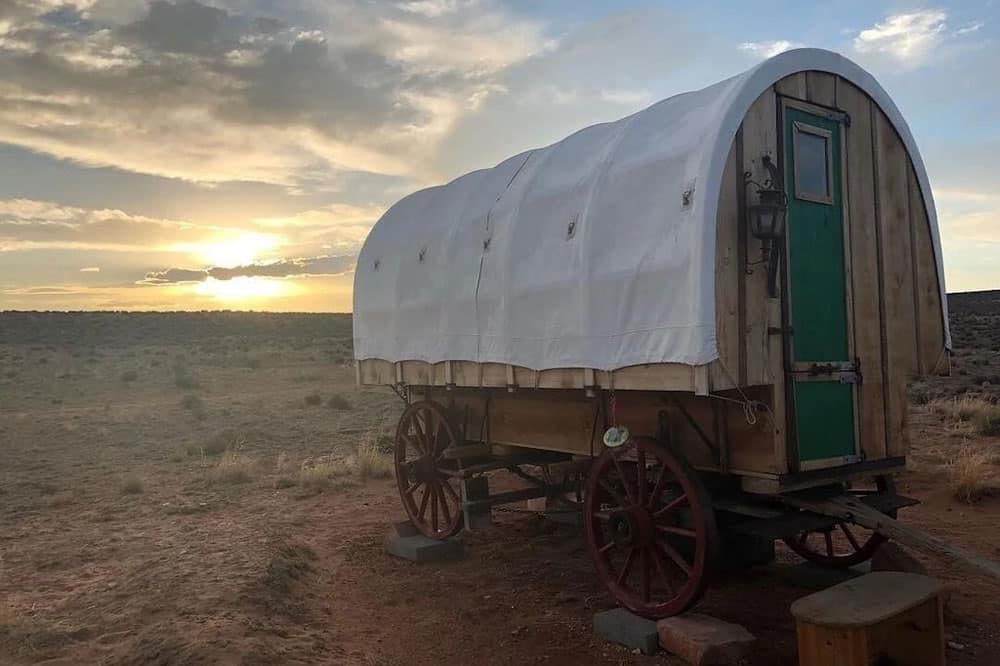 Sheepherder Wagon Glamping