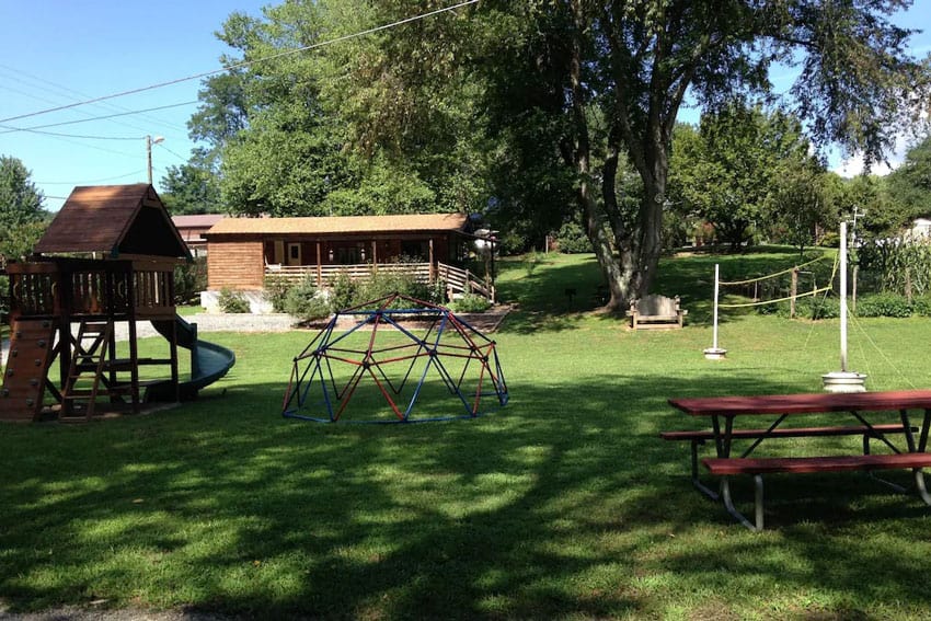 Glamping at Creekside Cabins North Carolina
