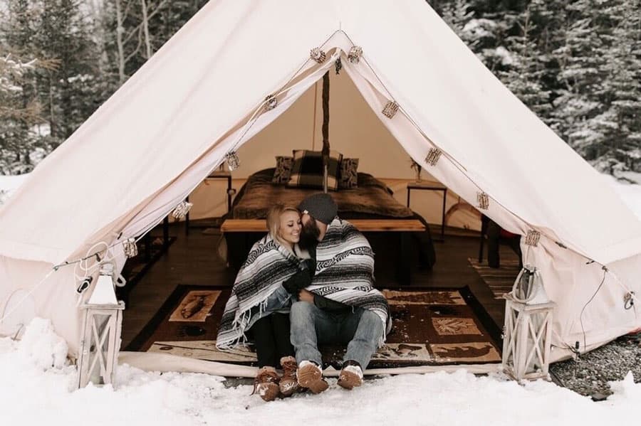 Glamorous Camping Near Beautiful Provincial Park
