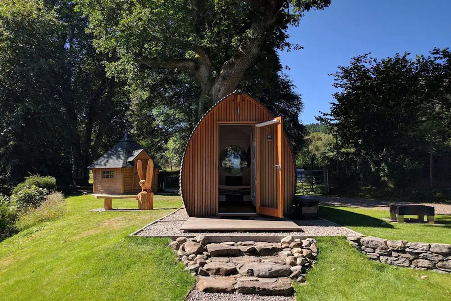 Loch Ness Glamping in Scotland