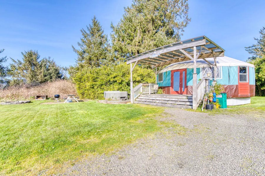 Oregon Coast Yurt near Tillamook