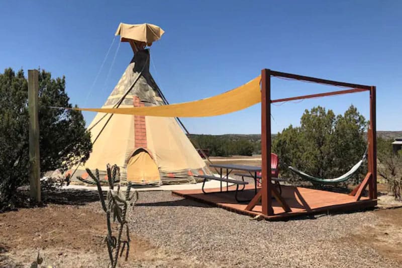 Dark Sky Tipi Camping