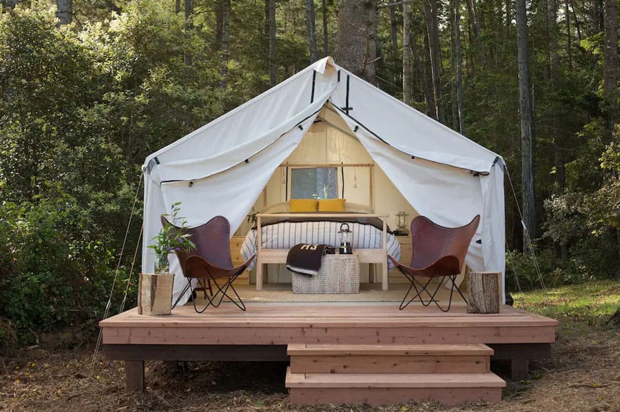 Northern California Glamping Mendocino Grove 