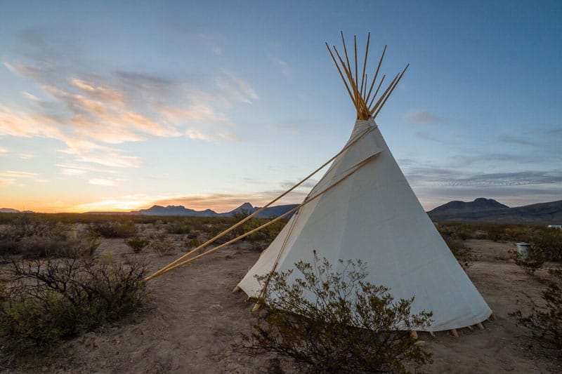 Rancho Teepee Camping in Texas