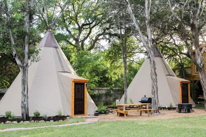 Texas Tipi Deer