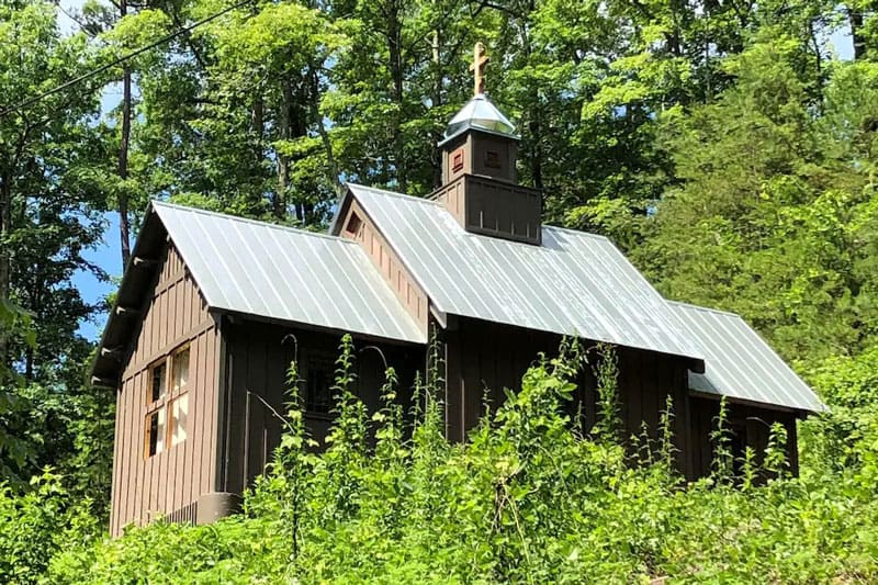 Glamping in North Carolina At The Chapel