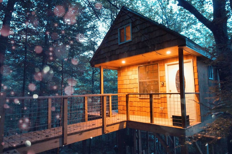 Eagles Nest Treehouse Rental Red River Gorge