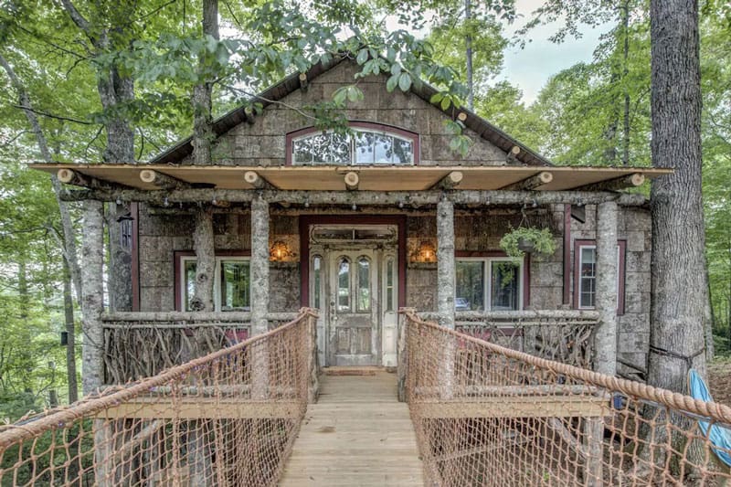 North Carolina Tree House On The Farm 