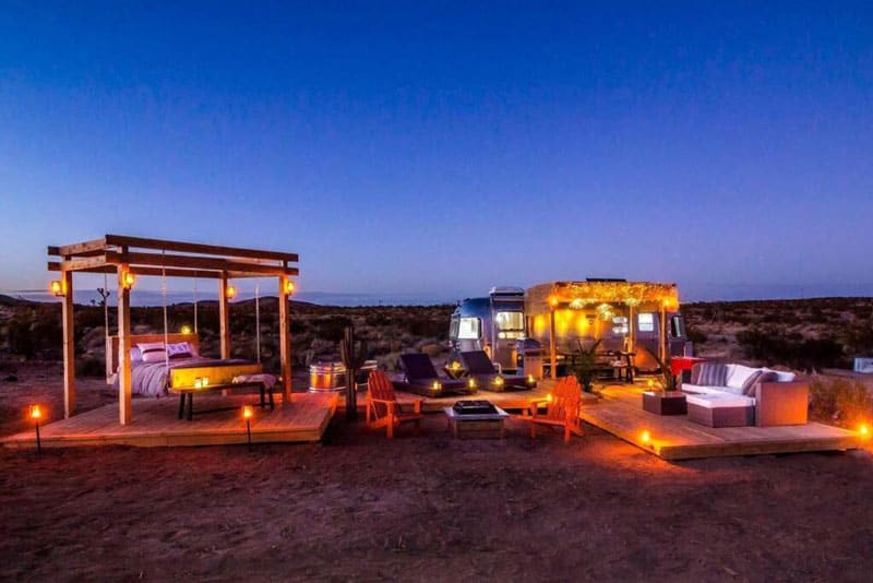 Joshua Tree Airstream Glamping Southern California
