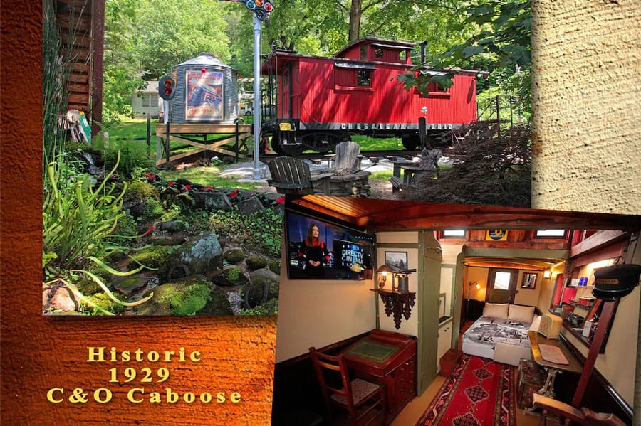 1929 Caboose Glamping in Georgia