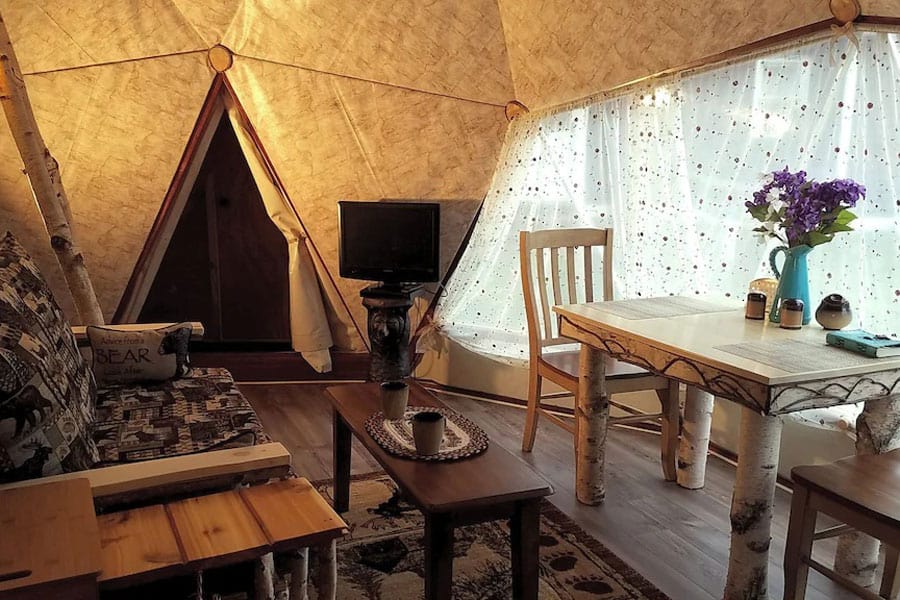 Catskill Domeo Glamping in the Catskills
