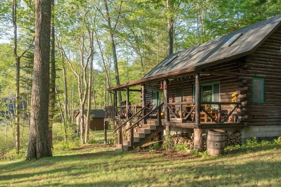 Lakefront Glamping in the Adirondacks