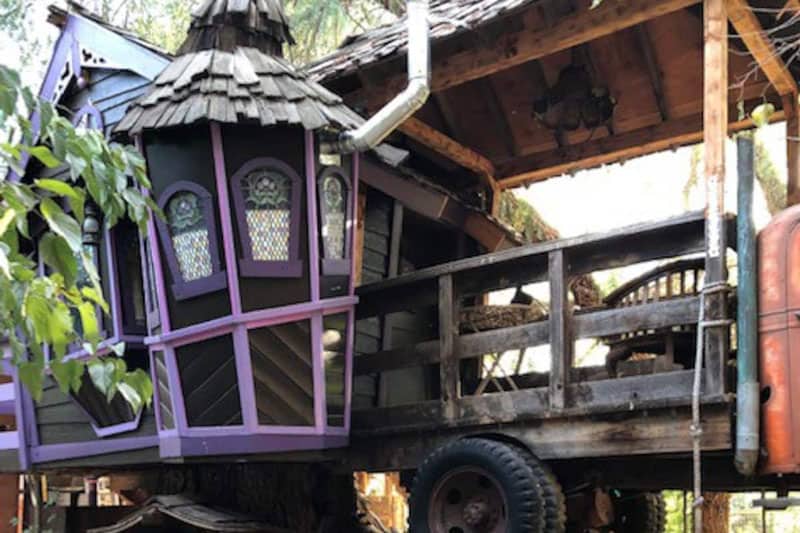 Treehouse Glamping at a California Sheep Farm