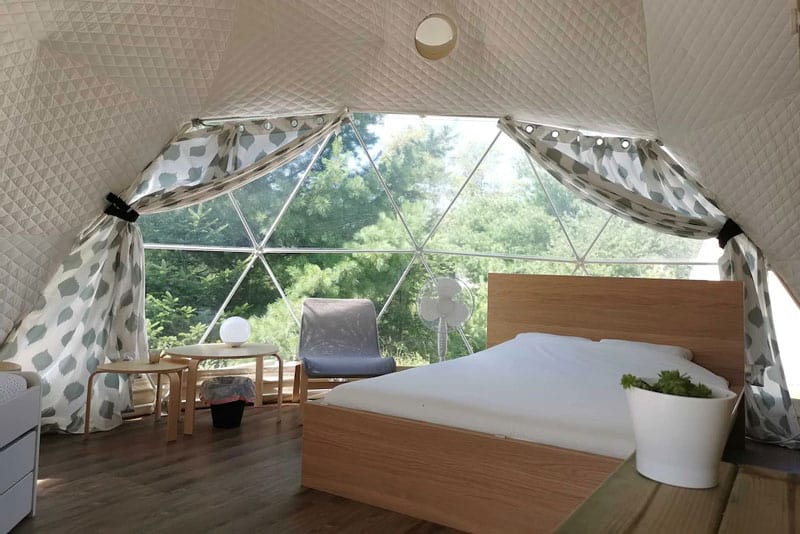 Dome Camping Nova Scotia Glamping Retreat