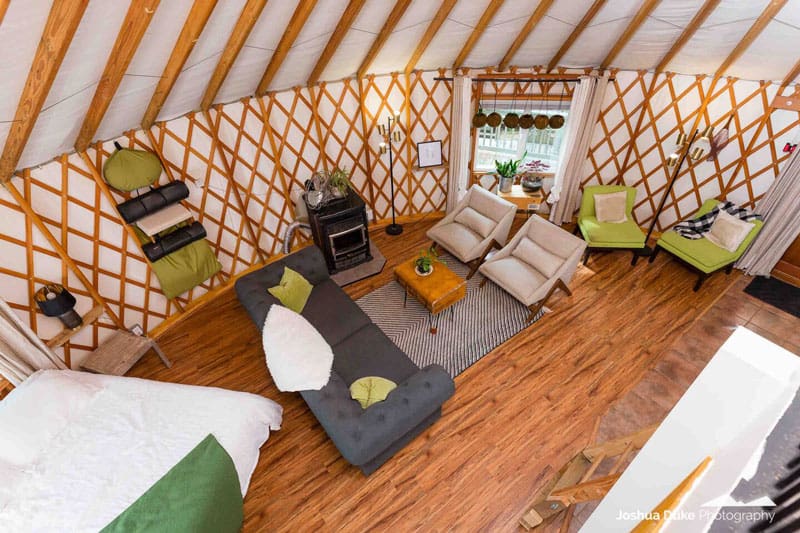 Arkansas Yurt Retreat in Garfield