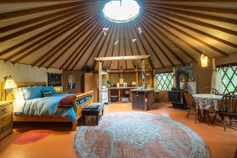Paisley Paradise Washington Yurt