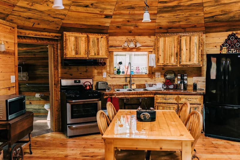 Glamping Yurt in Washington at Rivendell
