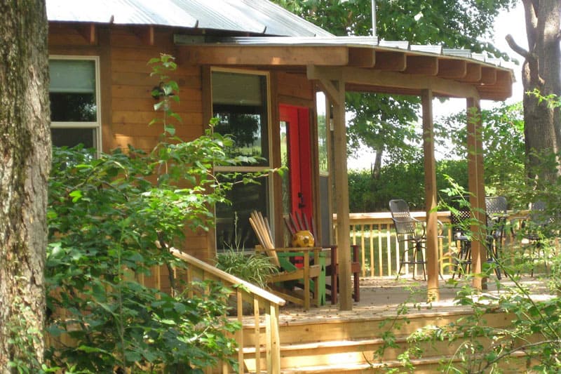 Unique Yurt in Arkansas Woodlands