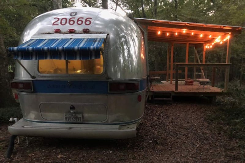Glamping Louisiana in the Airstream Avalon