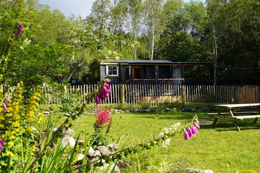 Cork Glamping Shepherds Hut with Hot Tub