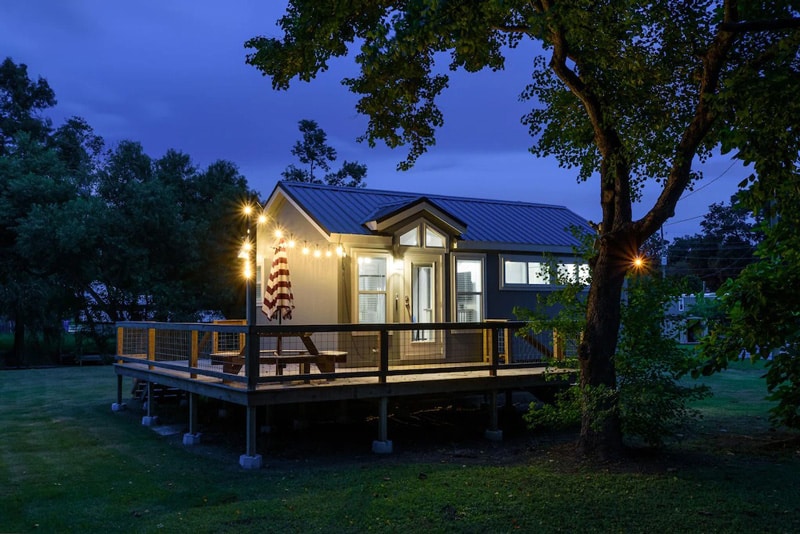 Louisiana Glamping in a Tiny Home at False River