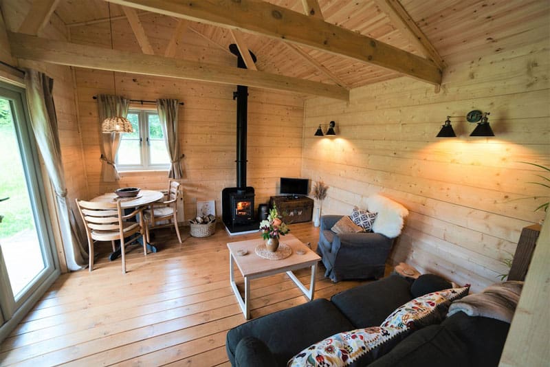 Devon Glamping Cabin in a Private Meadow