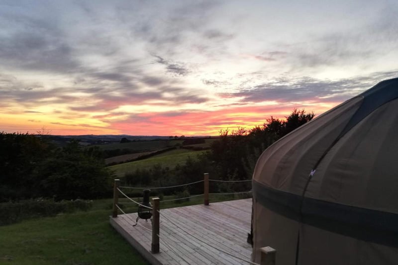 Looe Yurts in Cornwall
